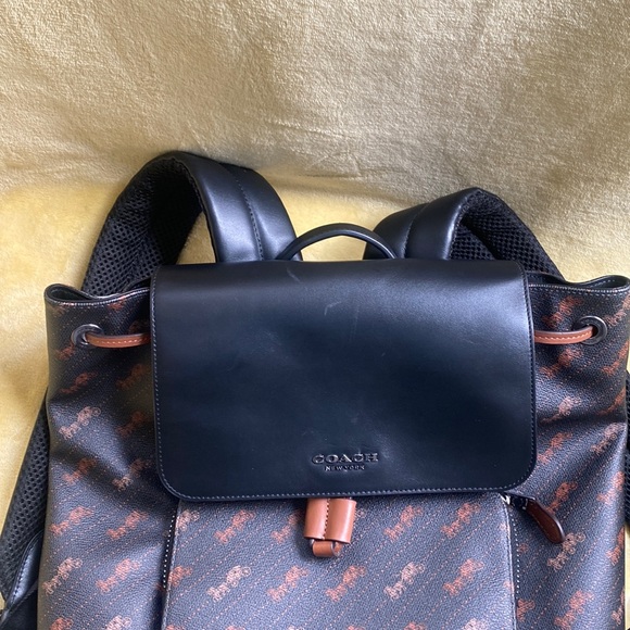 COACH LEATHER BACKPARK - Picture 2 of 16